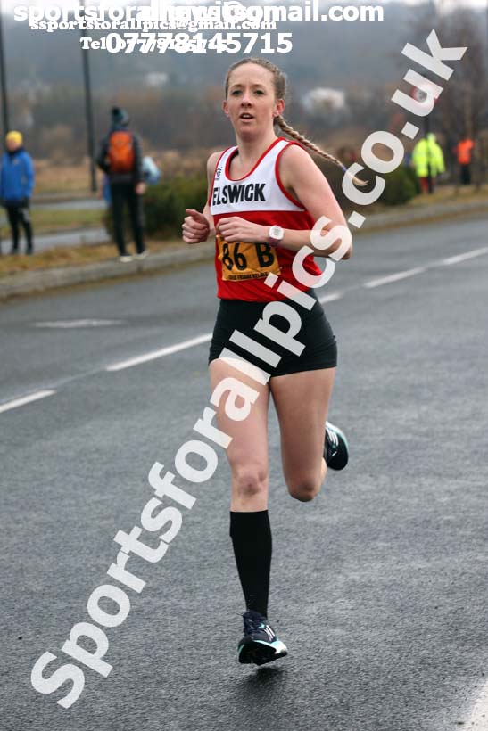 Senior womens Good Friday Elswick Harriers Relay, Newburn, Newcastle. Photo: David T. Hewitson/Sports for All Pics